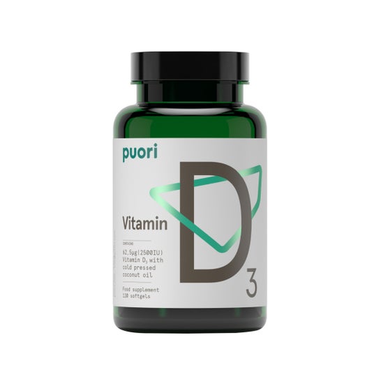 Puori Vitamine D 120Capsules