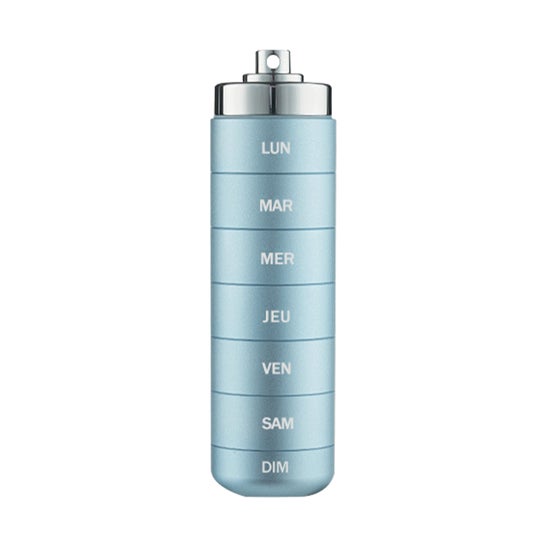 Plic Care Pilulier Metal Bleu Clair 1ut