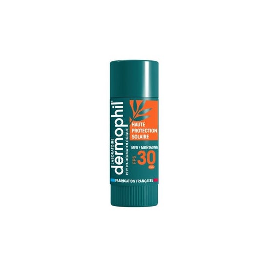 Dermophil Stick Solaire Lèvres Mer Montagne Spf30 4g