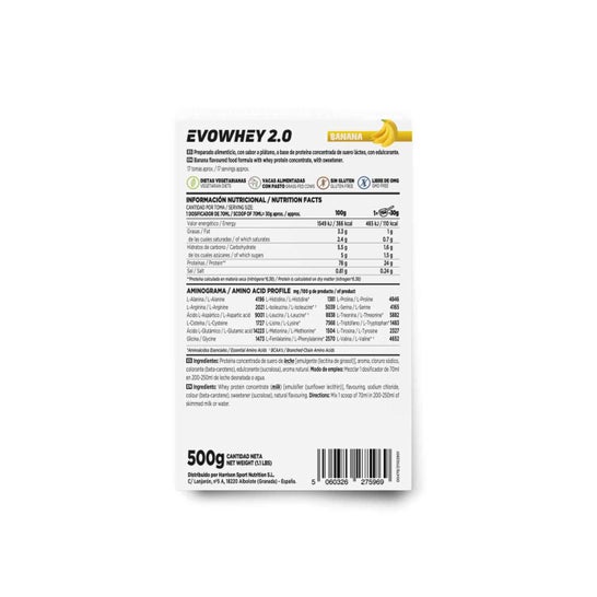 HSN Evowhey Protein Plátano 500g
