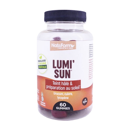 Nat & Form Lumi'Sun 60 Gummies