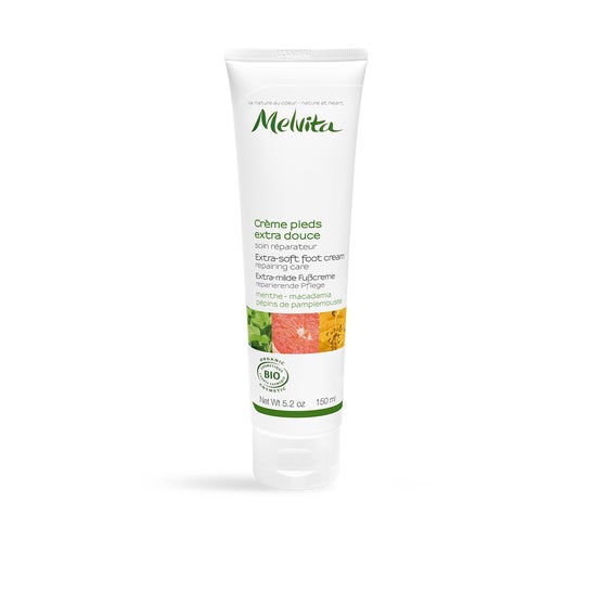 Melvita crme pour les pieds extra-douce 150 ml