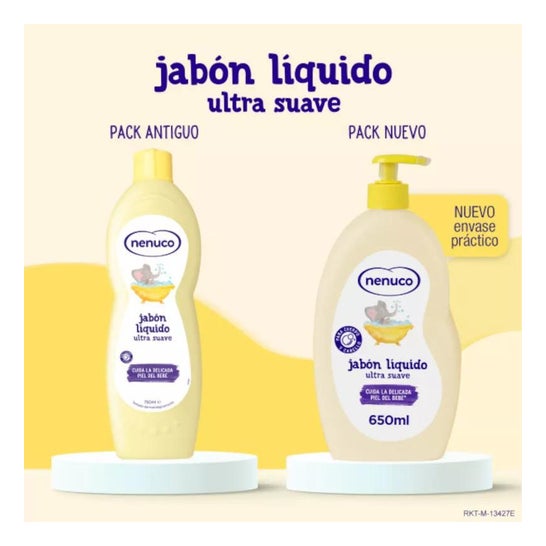 Nenuco Jabón Líquido Ultra Suave 650ml Nenuco Jabón Líquido Ultra Suave 650ml