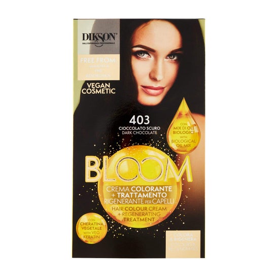 Dikson Bloom Crème colorante 403 Chocolat foncé 60ml