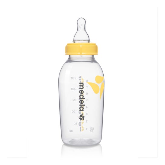 Medela flacon tétine silicone moyen débit 250ml