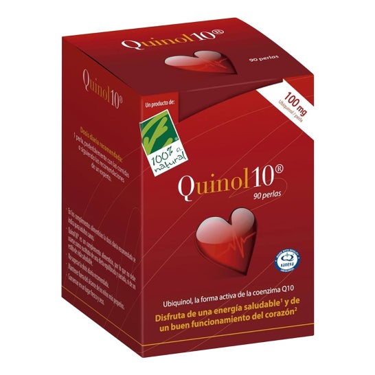 Quinol 100% naturel 10 90capsules de 50mg d'Ubiquinol