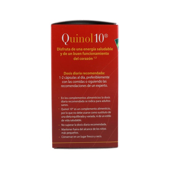 Quinol 100% naturel 10 90capsules de 50mg d'Ubiquinol