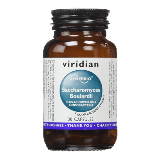 Viridian Saccharomyces Boulardii 30caps