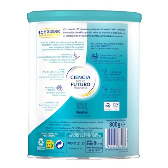 Nestle NAN Optipro 3 Duplo 2x800g Nestle NAN Optipro 3 Duplo 2x800g