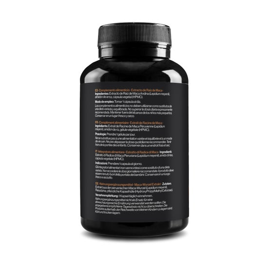 Zenement Extrait Racine Maca 4000mg 120vcaps