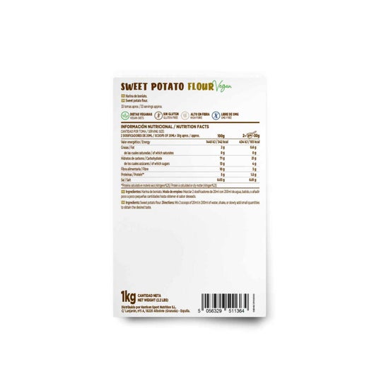 HSN Harina de Boniato 1kg