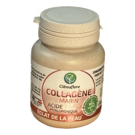 Clémaflore Collagène Marin Acide Hyaluronique 60 Gélules