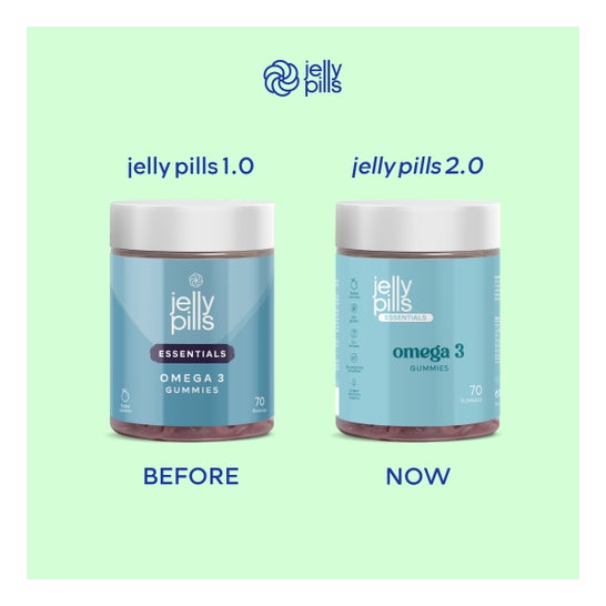 Jelly Pills Essentials Omega3 70 Gummies