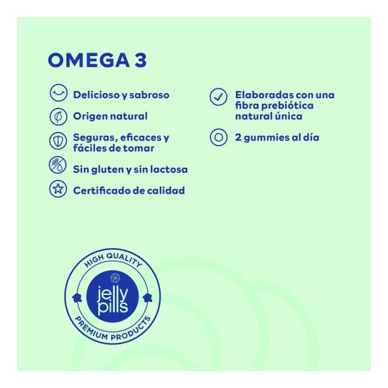 Jelly Pills Essentials Omega3 70 Gummies