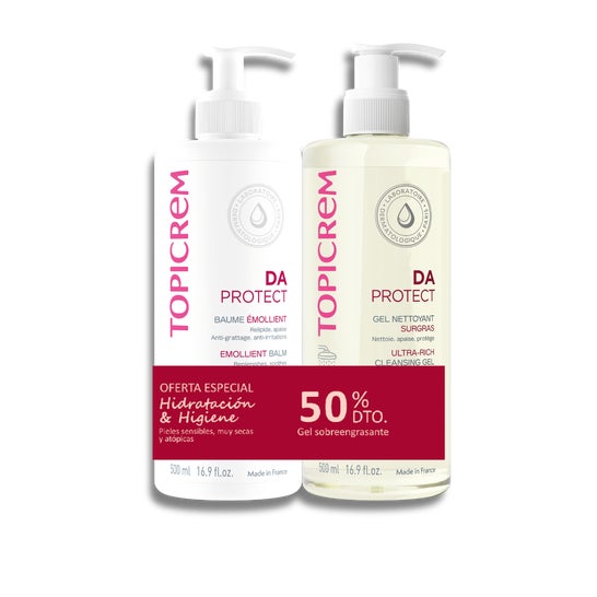 Topicrem Pack Baume + Gel Huileux 500ml