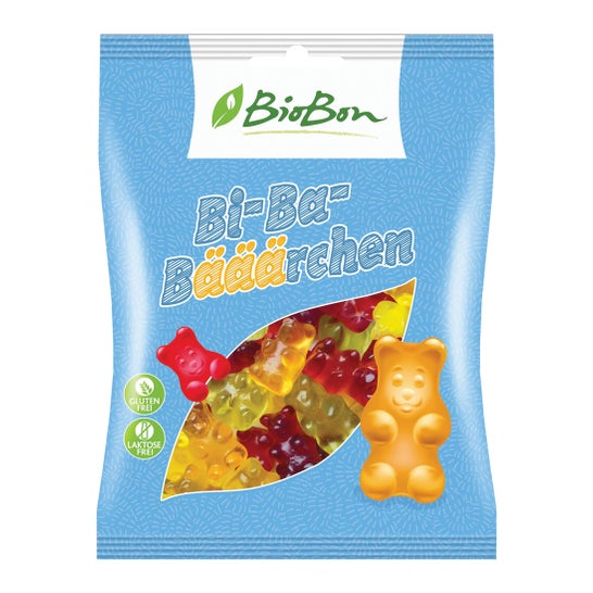 Biobon Oursons Sans Gluten Aromatisés aux Fruits 100g