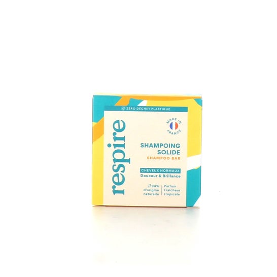 Respire Shampoing Solide FraÃ®cheur Tropicale 75g