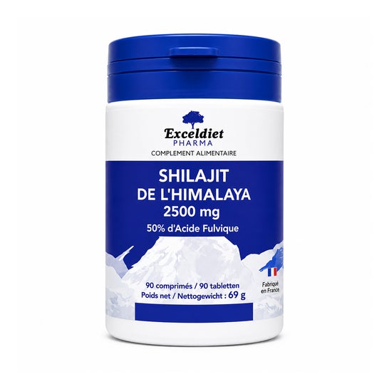 Exceldiet Pharma Shilajit de L'Himalaya 90 Comprimés