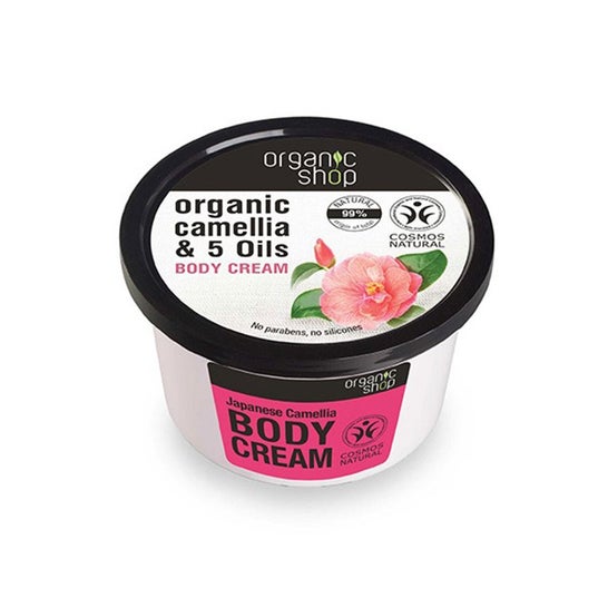 Organic Shop - Crème pour le corps au camélia japonais 250ml