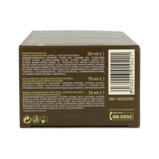 Biokap Nutricolor Color de Cabello 2.9 Castaño Oscuro Chocolate 140ml
