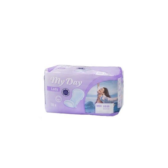 My Day Lady Serviettes d'incontinence Midi 10uts
