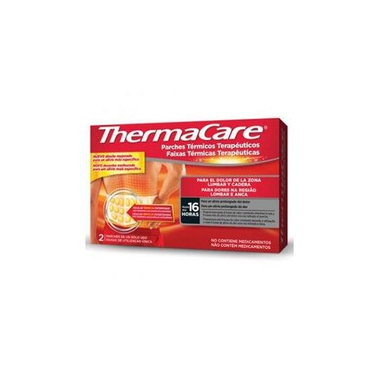 Thermacare Patchs thermiques pour la région lombaire et la hanche 2 pcs