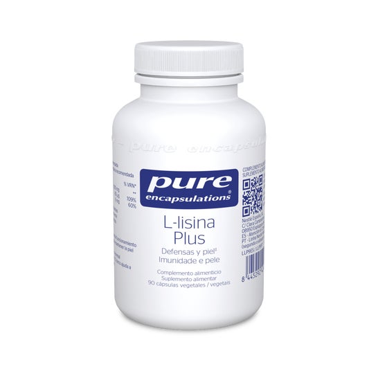 Pure Encapsulations L-lisina Plus 90 gélules