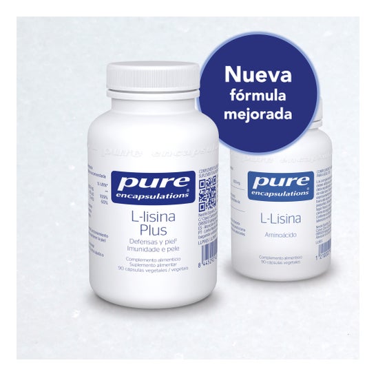 Pure Encapsulations L-lisina Plus 90 gélules
