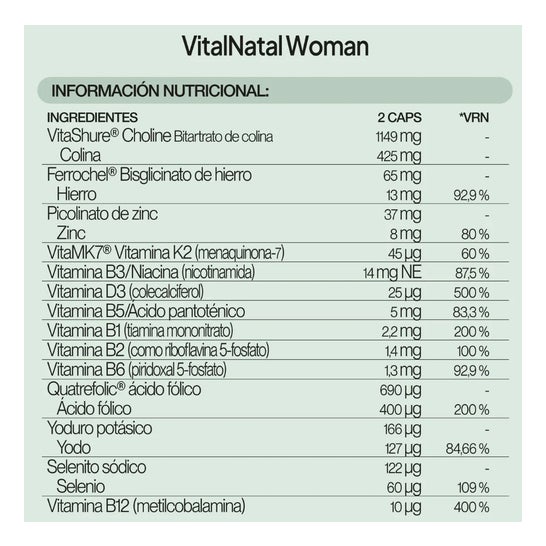 IVB Wellness Lab VitalNatal Femme 60 caps