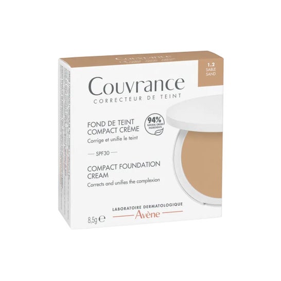 Avène Couvrance Fond De Teint Compact Crème SPF30 1.2 Sable 8,5g