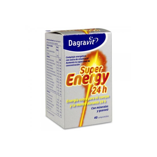 Dagravit Super Energy 24h 40 Comprimés
