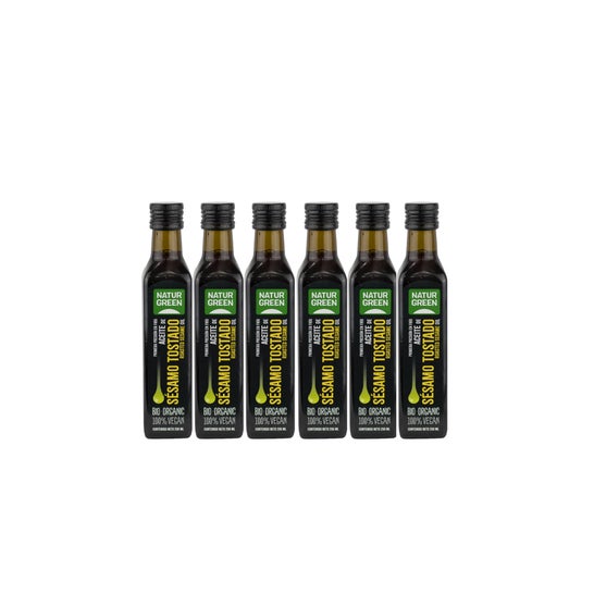 NaturGreen Pack Huile de Sésame Grillé Eco 6x250ml