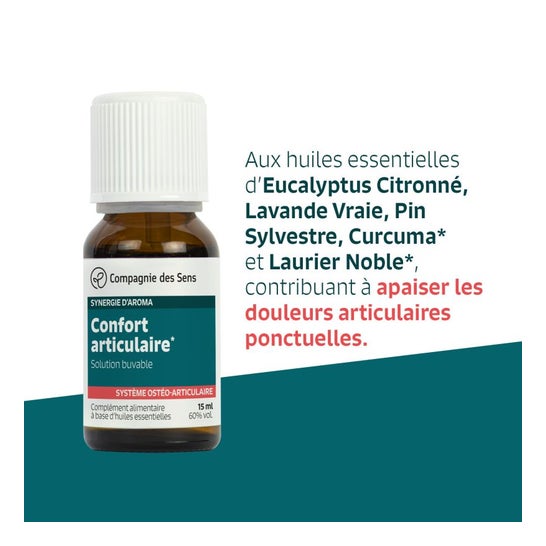 La Compagnie Des Sens Confort Articulaire Huile Essentielle 15ml