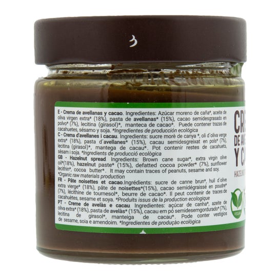 Torras Crema Cacau & Avellanes con Aceite de Oliva 200g
