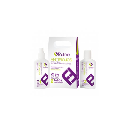 Farline Lotion anti-poux 100ml + shampooing 100ml
