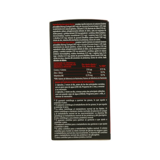 Forté Pharma Xtra Slim 700 Men 120 Gélules