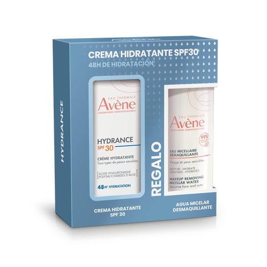 Avène Pack Hydrance Crema Hidratante SPF30 40 ml + Agua Micelar 100 ml