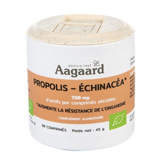 Aagaard Propolis + Echinacea 750mg 30comp