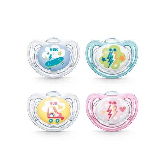 Nuk™ Sucette Freestyle T1 Silicone 2 u.