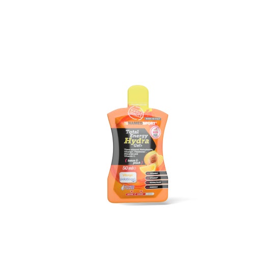 NamedSport Total Energy Hydra Gel Lemon & Peach 50ml