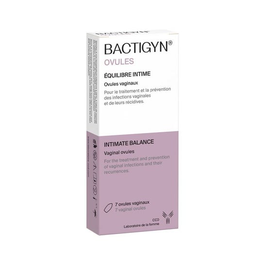 Laboratoire CCD Bactigyn Equilibre Intime 7 Ovules Vaginaux