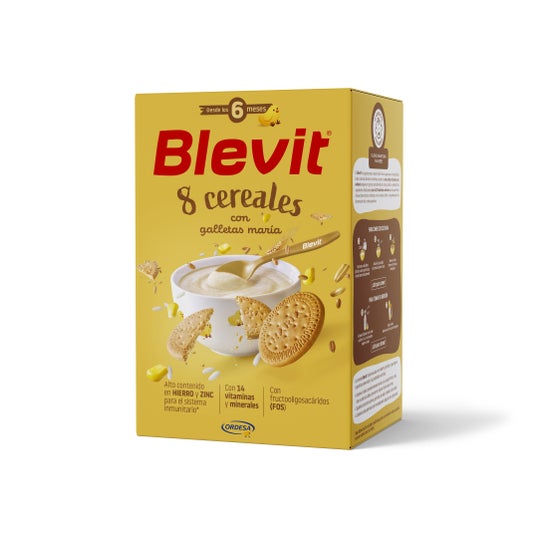 Blevit 8 Céréales aux biscuits Maria 500 g