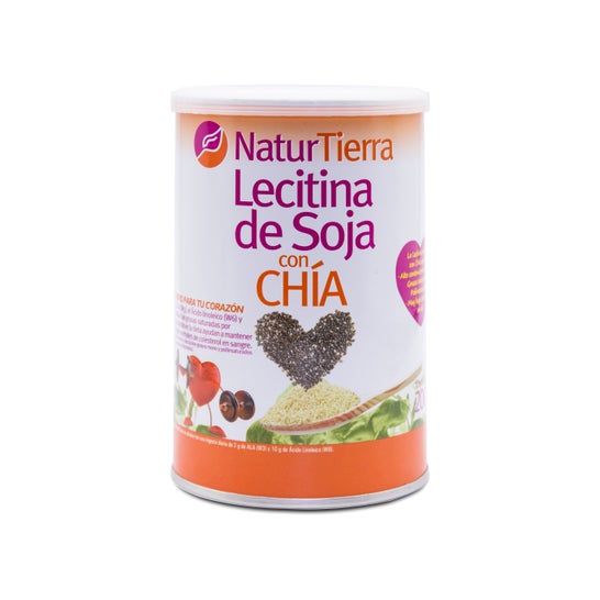 Lécithine de soja Naturtierra avec Chai 200 g