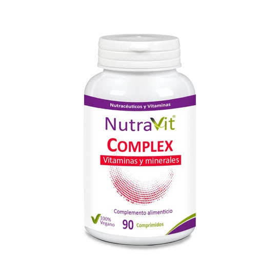 NutraVit Complex Vitaminas y Minerales 90comp