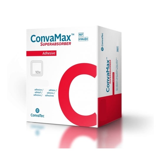 Convamax Superabsorber Adhesive Pansement 7,5x7,5cm 10uts