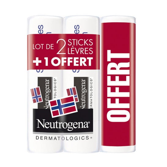 Neutrogena® Stick Lèvres Nutrition 3x4,8g