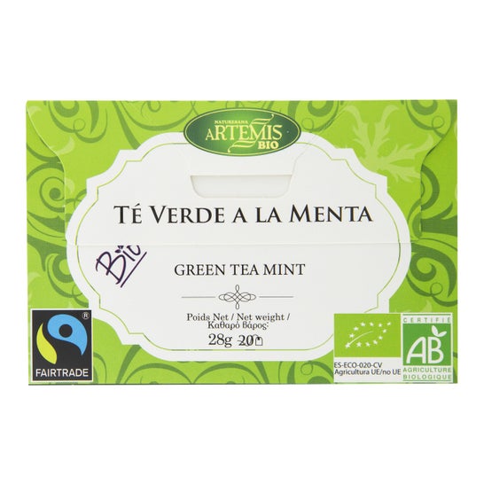 Thé vert à la menthe Artemis Eco 20Filtres
