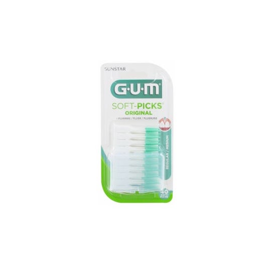 Gum Soft Picks Comf Regular 40 pièces