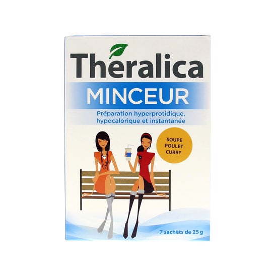 Theralica Minceur Soupe Poulet Curry 7x25g