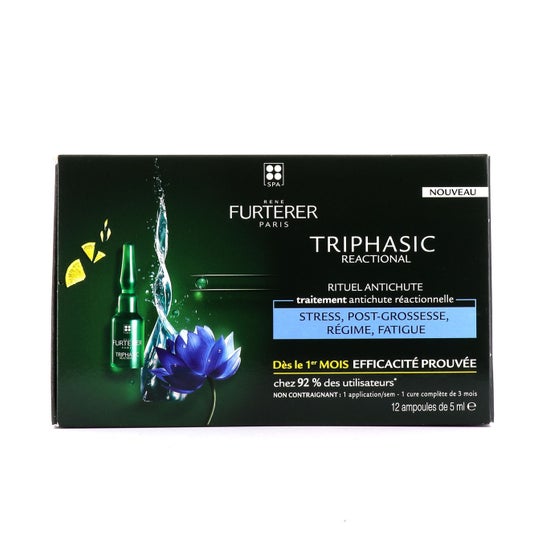 René Furterer Triphasic Reactional 12 Ampoules